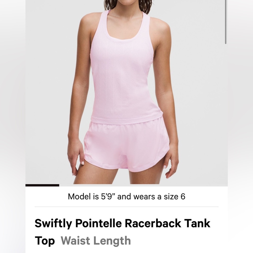 Lululemon Swiftly Tank